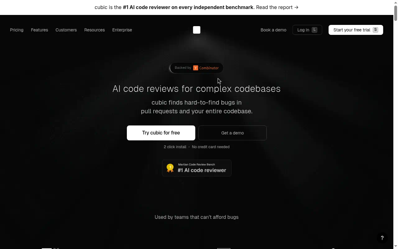 cubic homepage