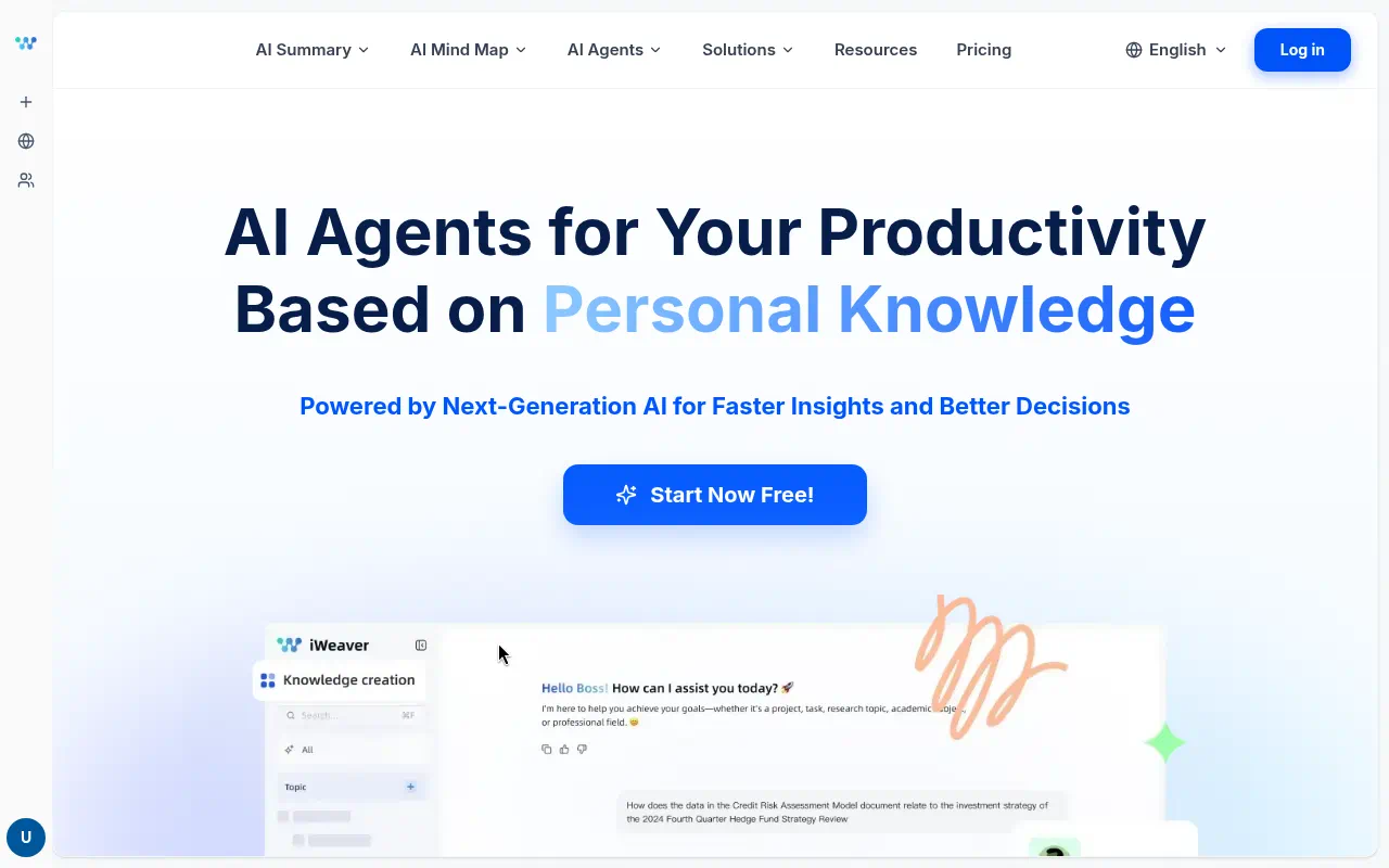 iWeaver homepage