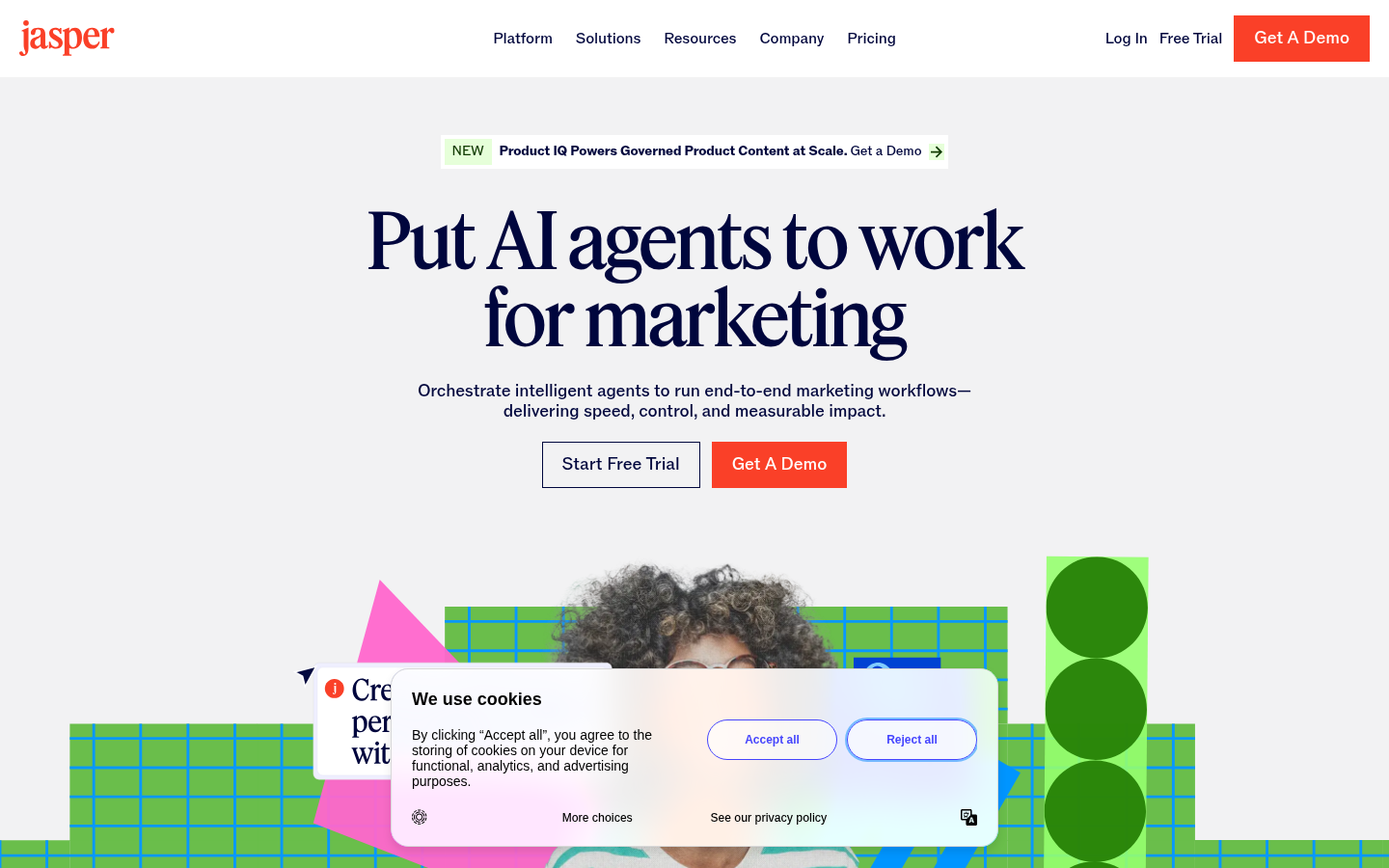 Jasper homepage