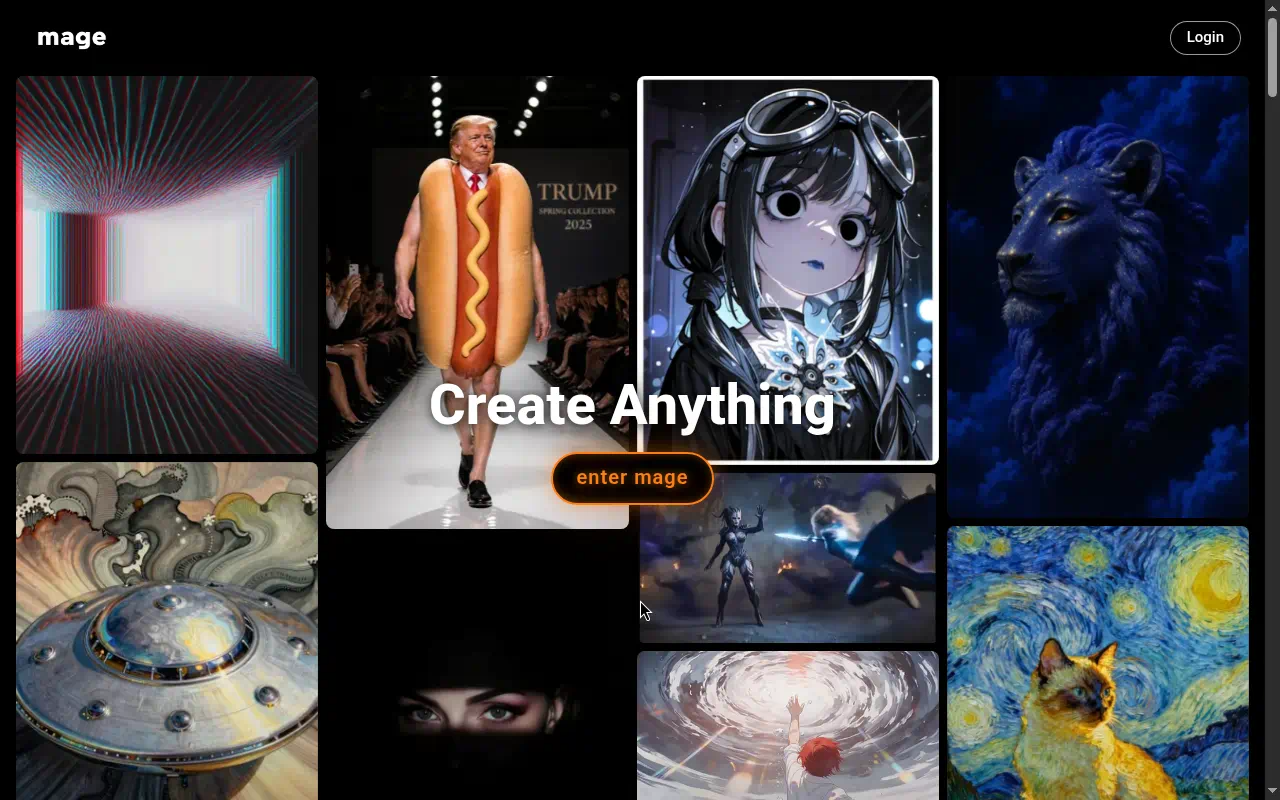 Mage homepage
