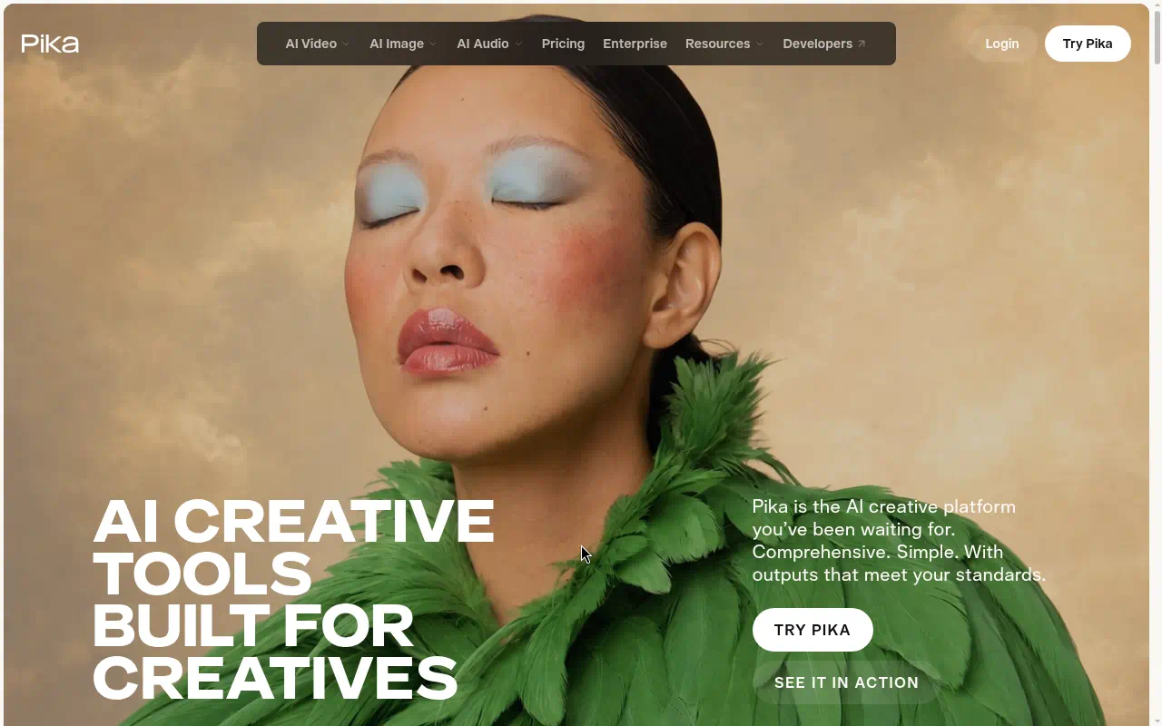 Pika homepage