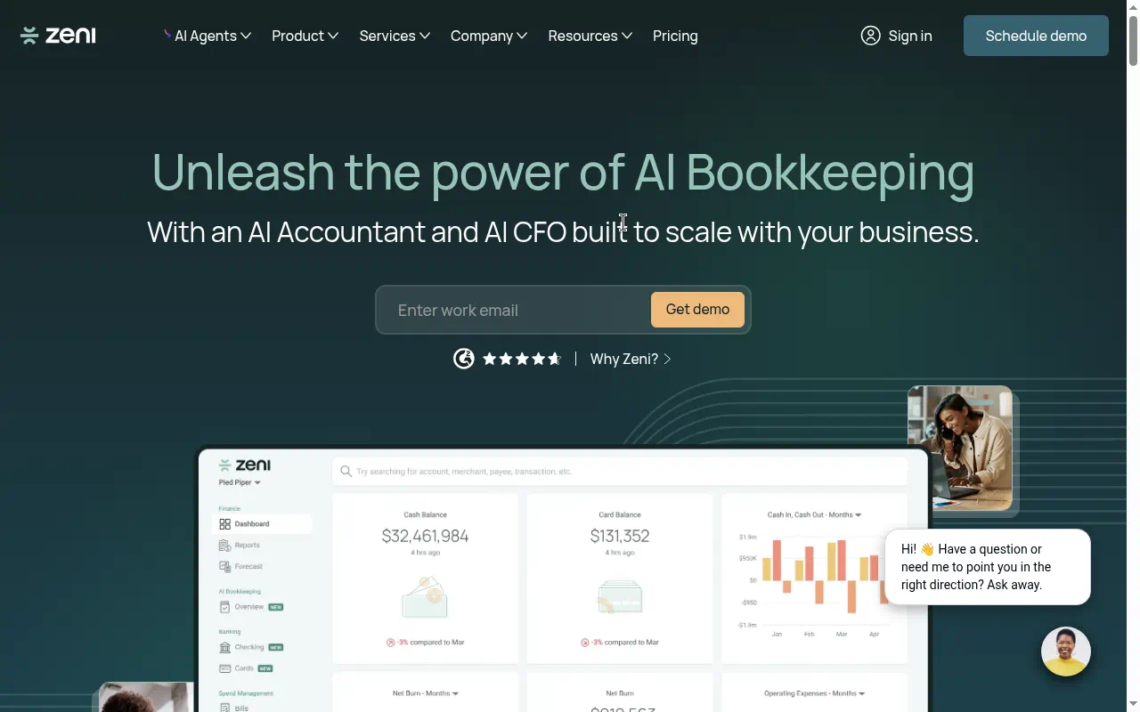 Zeni homepage